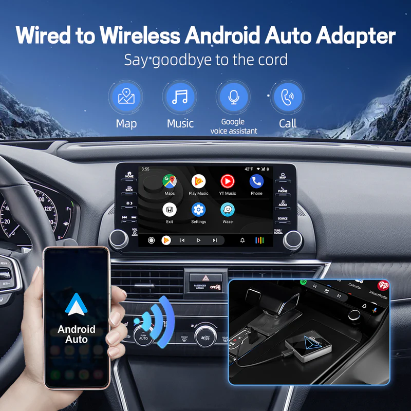 Ottocast A2Air Pro – Wireless Android Auto Adapter