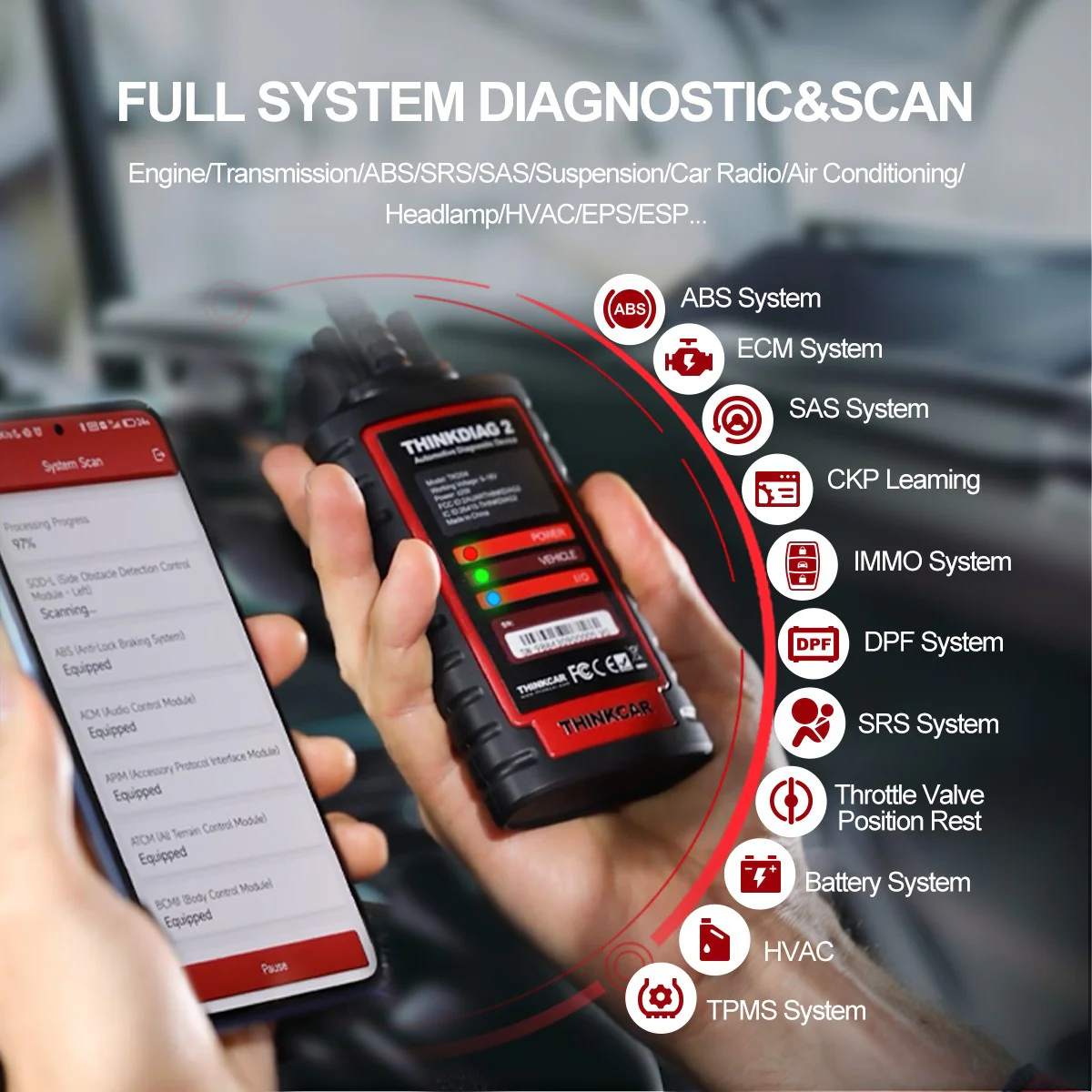 ThinkCar THINKDIAG 2 Professional Diagnostic Scanner