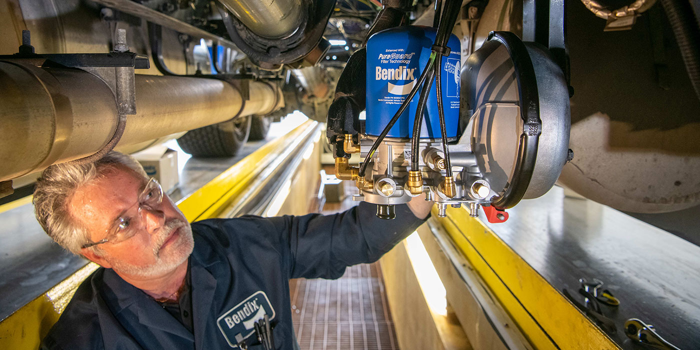 Fixing air hose leaks on trailer