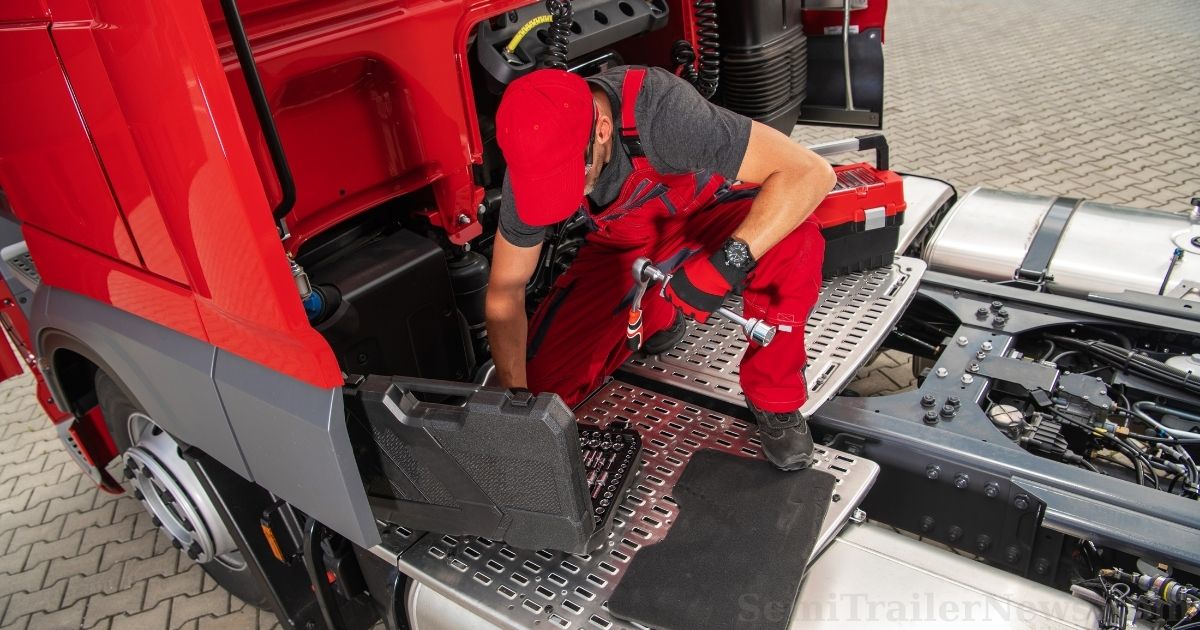 Truck reversing inspection