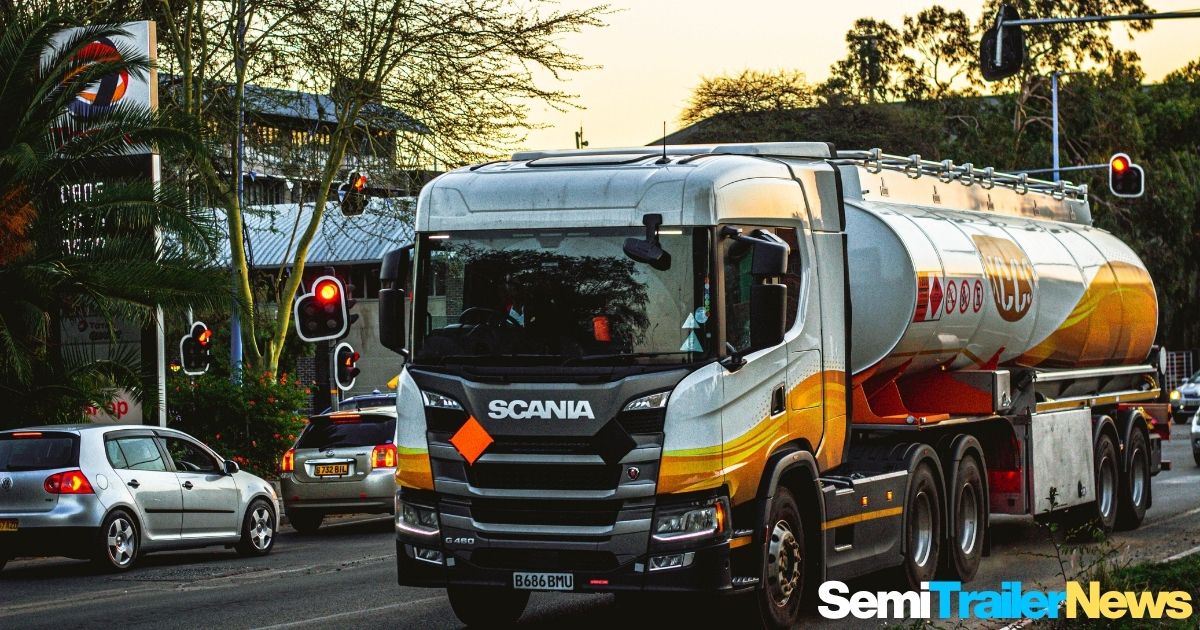 Tanker transport in Morocco