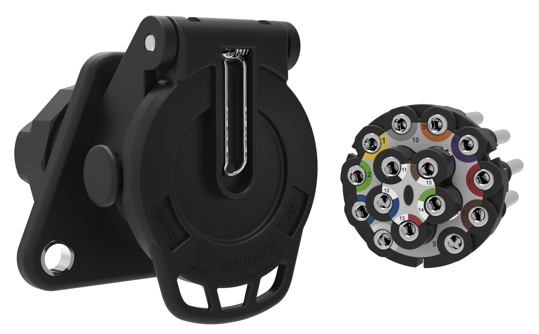 Trailer Wiring Harness Design & Connector Standards (ISO 12098, ISO 7638, 7/15-Pin Systems)