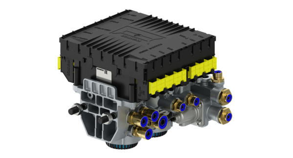Trailer EBS modulator voltage and current load in winter