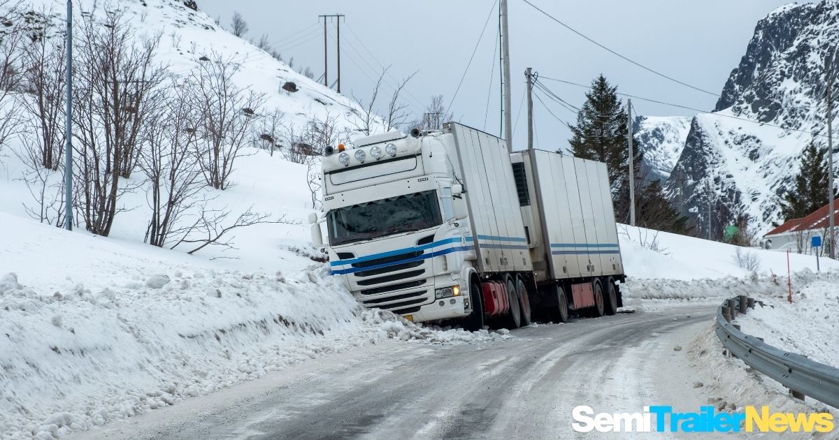Winter Driving Safety for Trucks & Semi Trailers: Braking, Traction, ABS/EBS & Cold-Weather Maintenance (2025 Guide)